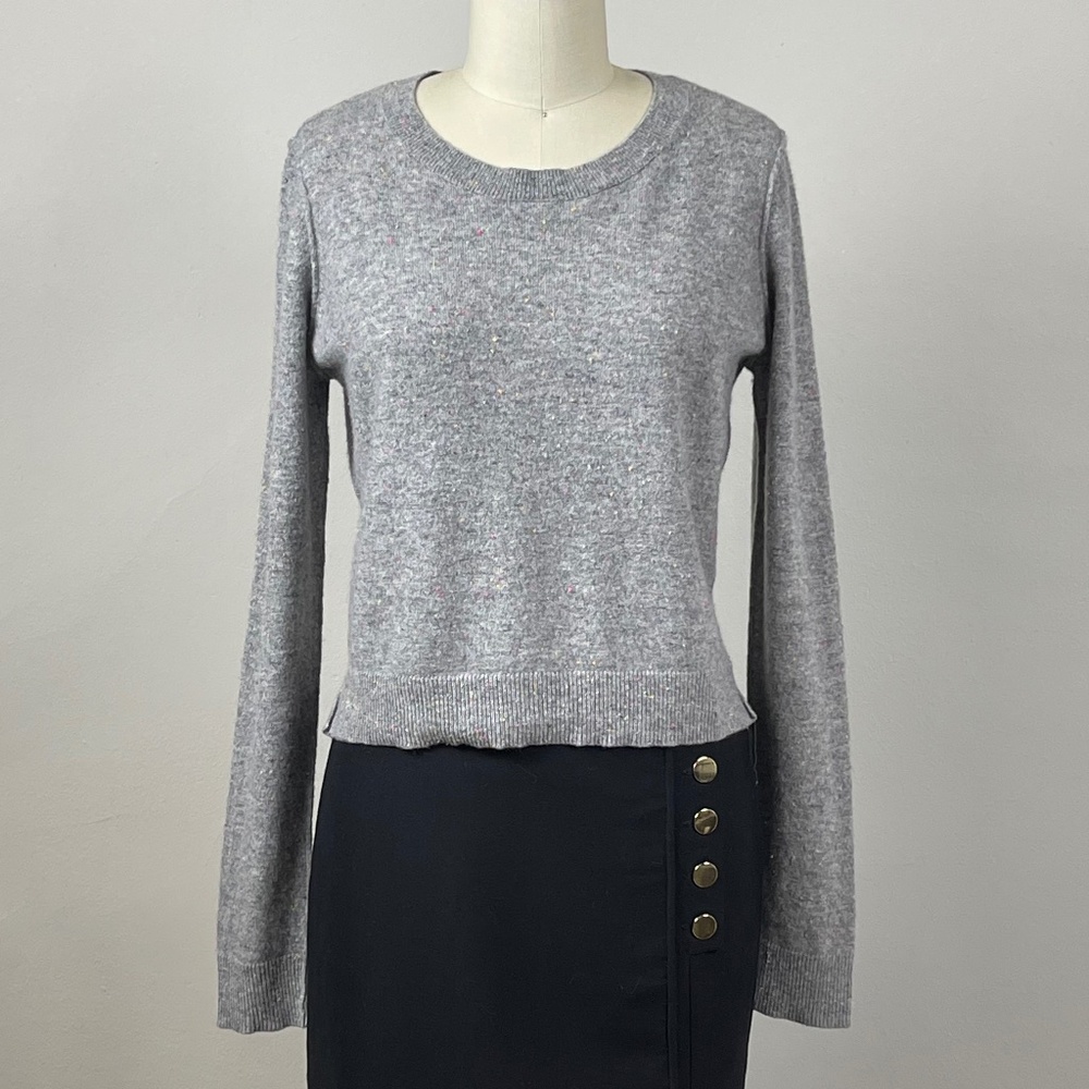 Autumn Cashmere Sweather Gray Small.